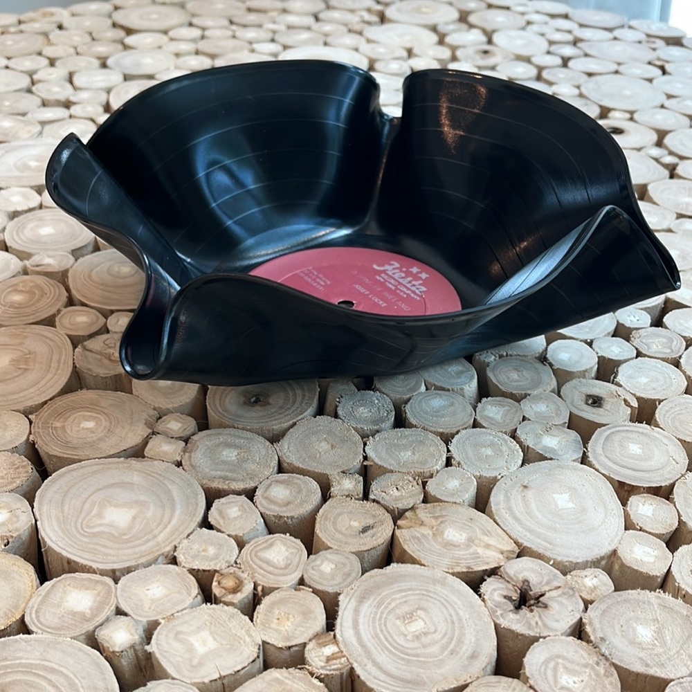 Vinyl Record bowl